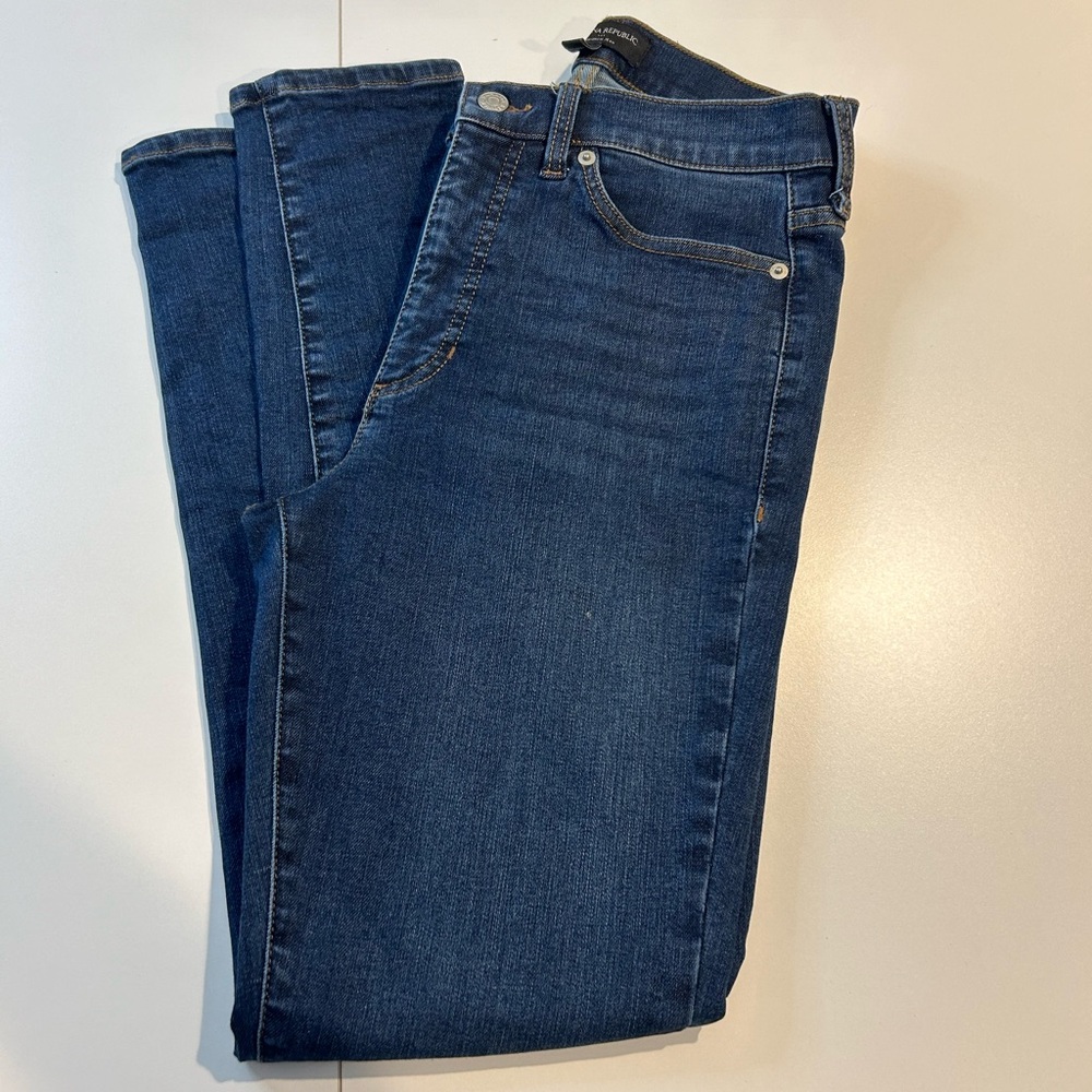 Banana Republic Factory High Waisted Skinny Jeans Size 3 (29-31)